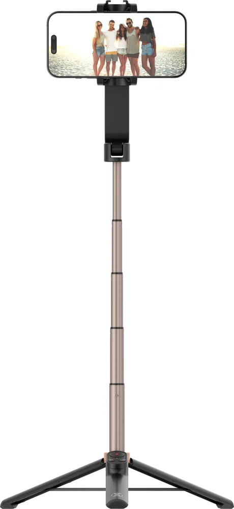Selfie Stick Tripod with Wireless Remote & Stabilizer