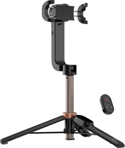Selfie Stick Tripod with Wireless Remote & Stabilizer