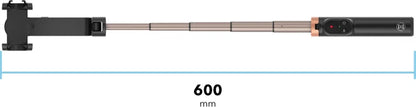 Selfie Stick Tripod with Wireless Remote & Stabilizer