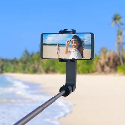 Selfie Stick Tripod with Wireless Remote & Stabilizer