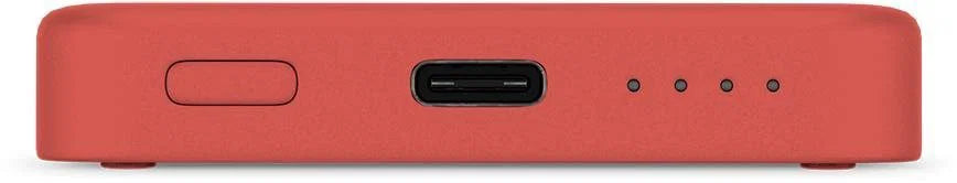 Magnetic Wireless Power Bank 4200mAh – Red
