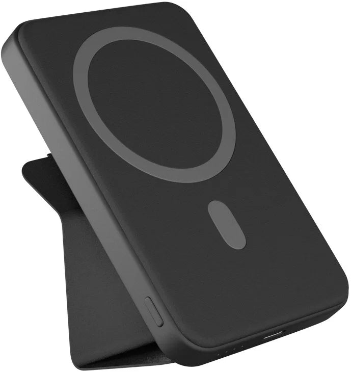 Magnetic Wireless Power Bank with Stand 7,000mAh – Black