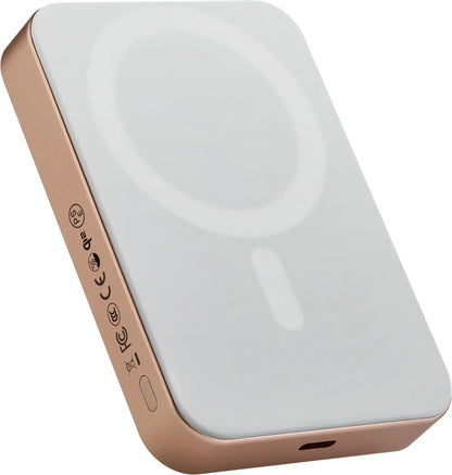 Qi2 Magnetic Wireless Power Bank 10,000mAh – Golden Glint