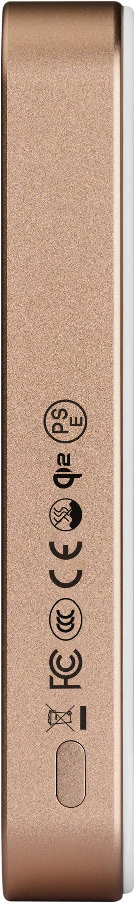 Qi2 Magnetic Wireless Power Bank 10,000mAh – Golden Glint