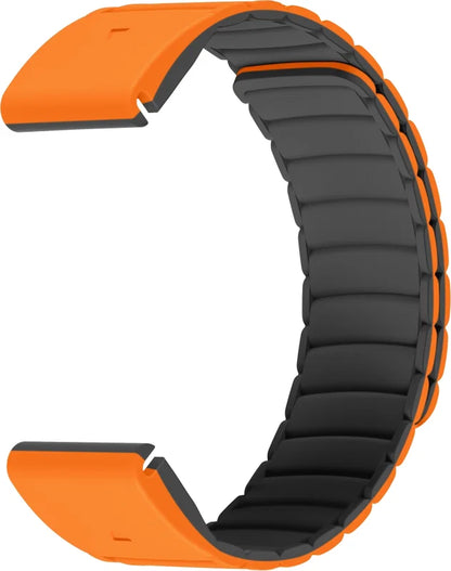 Magnetic Watch Band for QuickFit 22mm – Orange